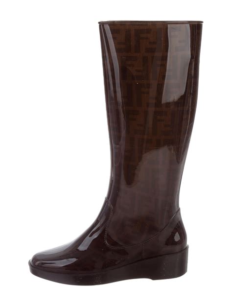 fendi rain boots overstock|Fendi boots the real.